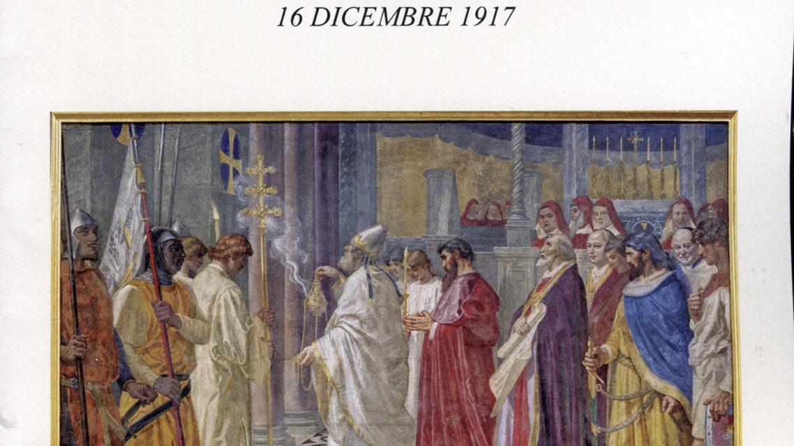 L’OTTAVO CENTENARIO DELLA CONSACRAZIONE DELLA CATTEDRALE DI PALESTRINA 16 DICEMBRE 1917