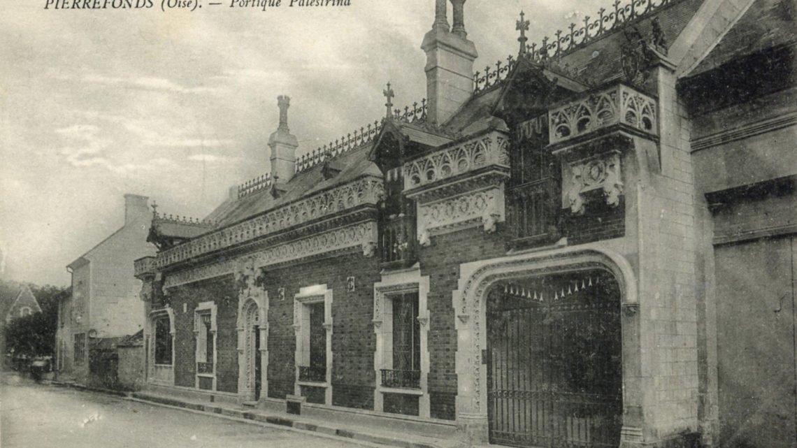 A PIERREFONDS (FRANCIA) IL PORTIQUE PALESTRINA!!!