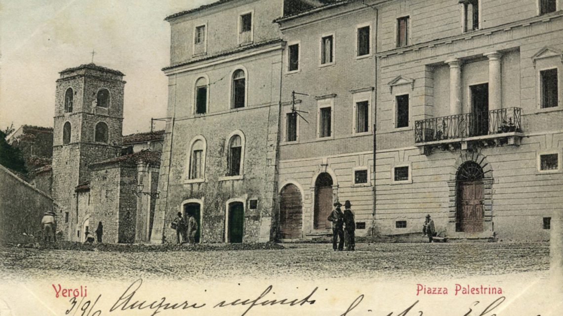 PIAZZA PALESTRINA A VEROLI: IN NOME DI UN ANTICO GEMELLAGGIO!